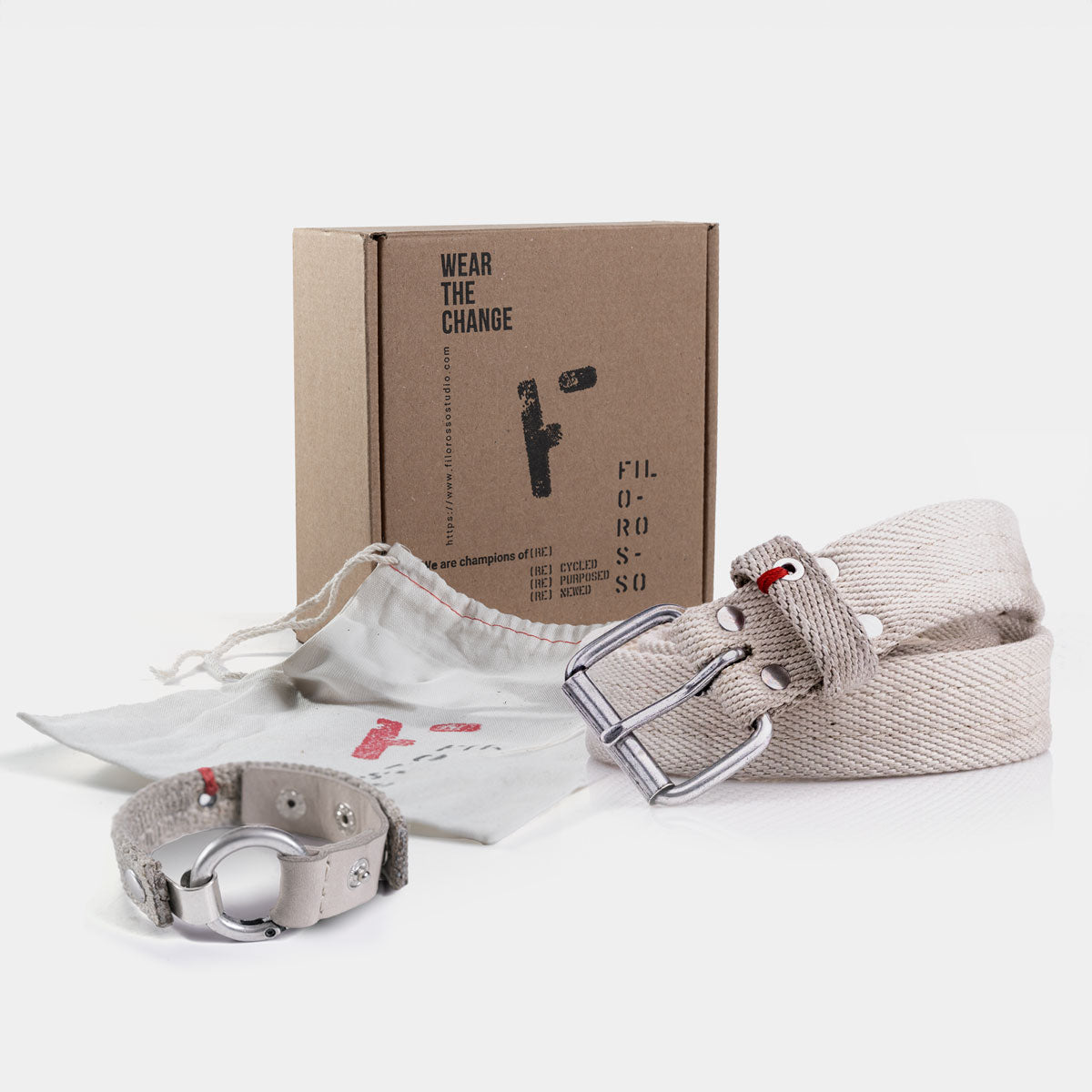 Blank Slate Belt & USA Cuff Holiday Gift Set