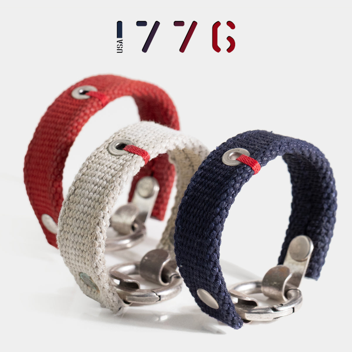 1776 Stripes Cuff Set