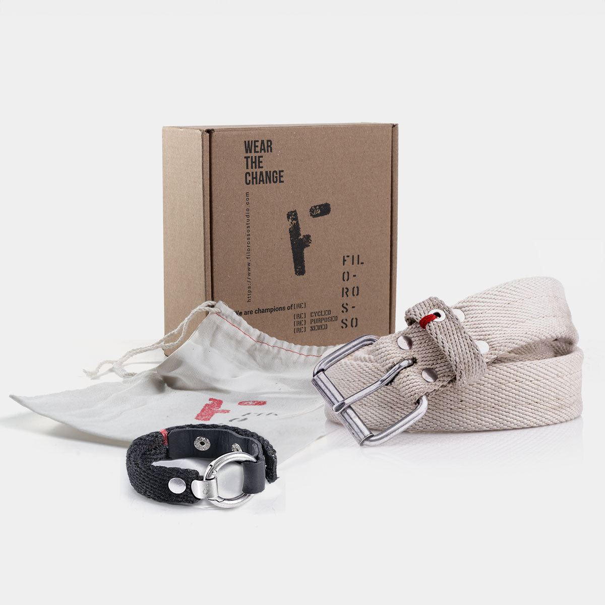 Blank Slate Belt & USA Cuff Holiday Gift Set