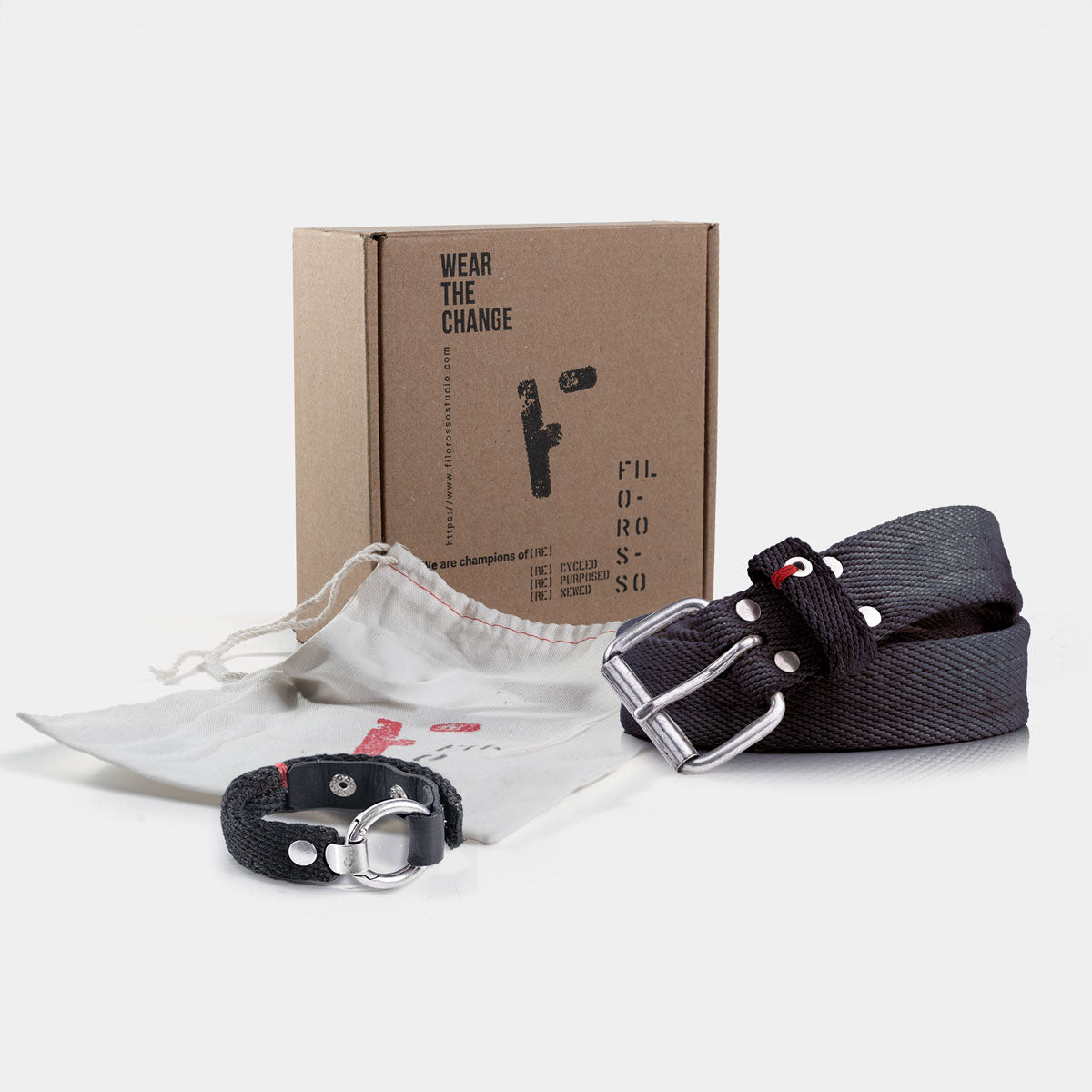 Blank Slate Belt & USA Cuff Holiday Gift Set