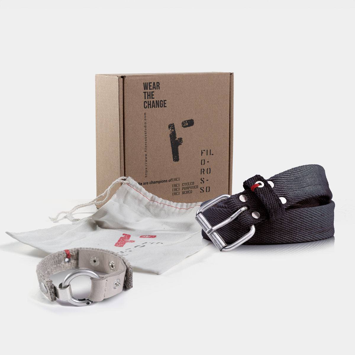Blank Slate Belt & USA Cuff Holiday Gift Set